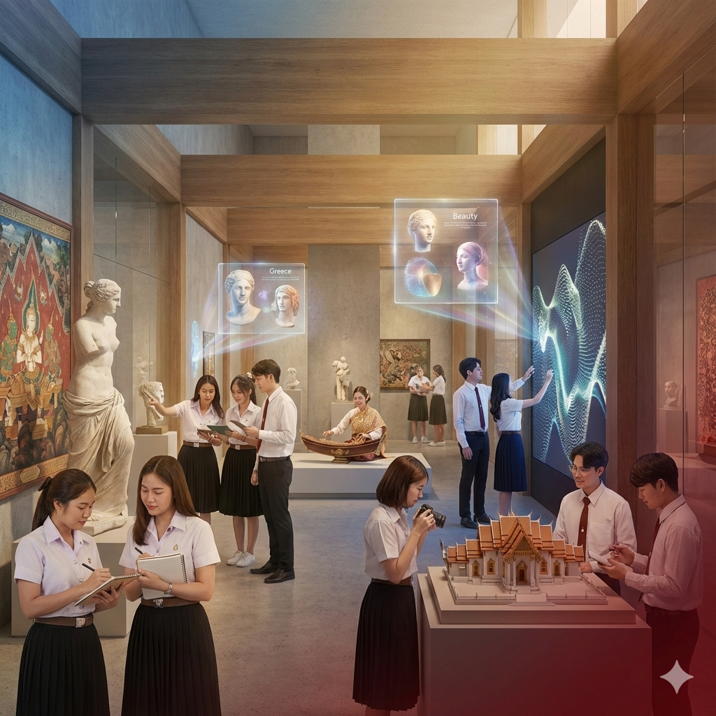 DT101101 สุนทรียภาพของมิติด้านความสวยงามในมนุษย์ (Appreciation in Aesthetic Dimensions of Humankind)