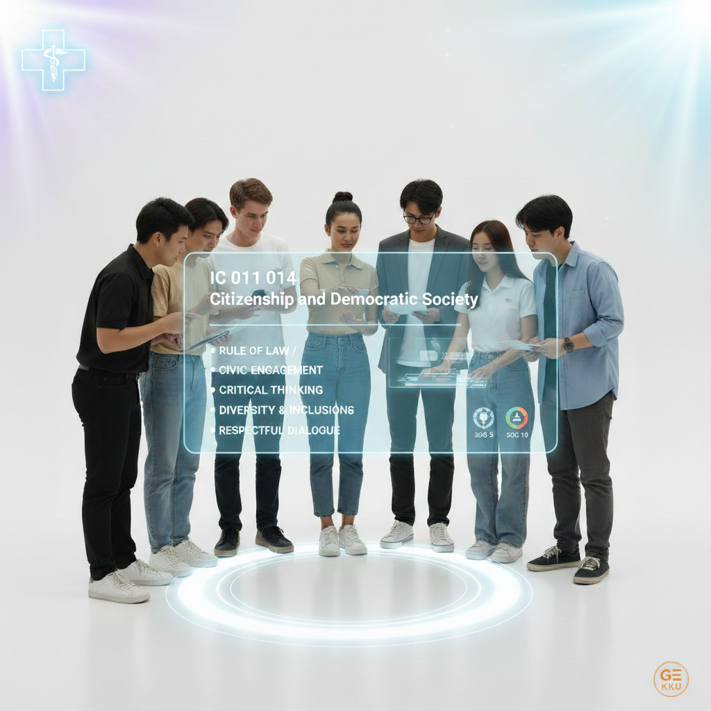 IC011014 ความเป็นพลเมืองและสังคมประชาธิปไตย (Citizenship and Democratic Society)